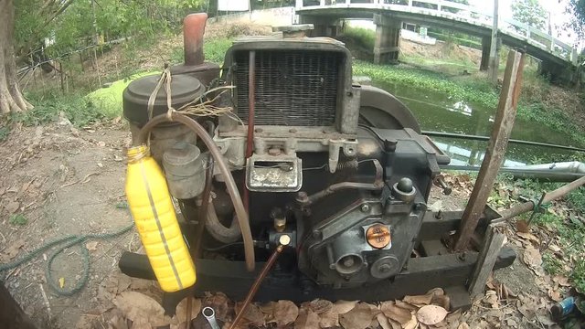 Motor generator , Water pumps from canal