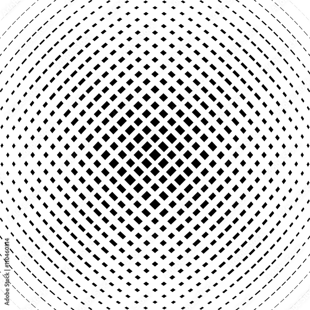 Aufkleber Grid, mesh pattern with slight convex effect. Square format abst