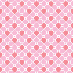 Seamless pattern background with pink color
