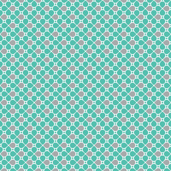 Seamless pattern background with teal color