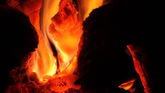 Fire inside. fire extinguisher. fire temperature.