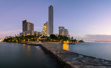 Wongamat beach, Pattaya.