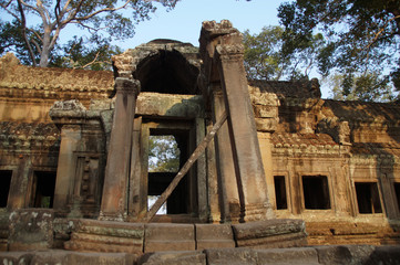 Fototapeta premium Ruins of Temple at Angkor Wat, Cambodia