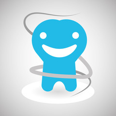 Dental care design. health concept. medical care icon