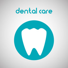 Dental care design. health concept. medical care icon