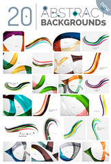 Set of smooth elegant identity waves
