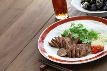 homemade xiang chang, taiwanese sweet pork sausage
