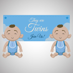 Baby shower design. invitation design.  isolated illustration