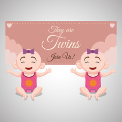 Baby shower design. invitation design.  isolated illustration