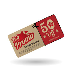 Sale design. offer icon. Isolated illustration