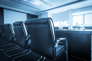 Empty conference room