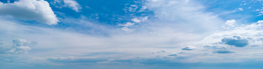 Fototapeta premium Panorama of clouds on sky