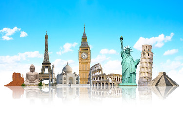 Famous monuments of the world