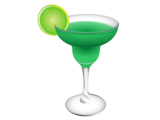 Illustration of a cocktail