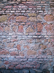 brick and stone wall