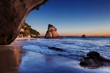 Vlies Fototapete Bestsellern Landschaften Cathedral Cove, Neuseeland