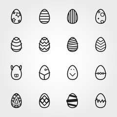 easter egg icons