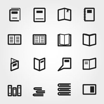 book icons