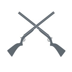 Hunting shot gun  icon