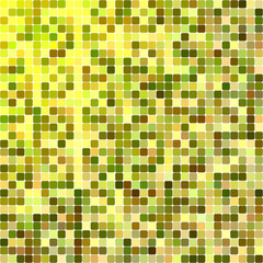 Autumn color square mosaic background
