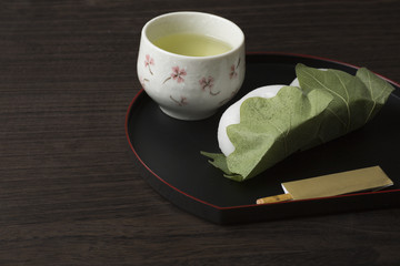 お茶とデザート