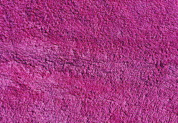 Pink color bath towel texture.