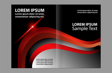 Fototapeta premium vector business brochure, flyer template 