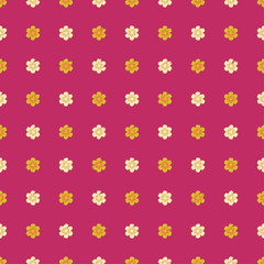 Fototapeta na wymiar Seamless vector background with decorative flowers. Print. Cloth design, wallpaper.