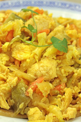 nouilles bami goreng au poulet 