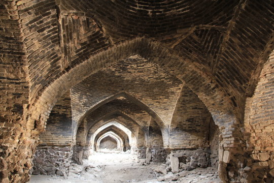caravans&eacute;rail du d&eacute;sert iranien