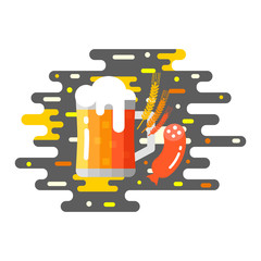 Beer vector illustration