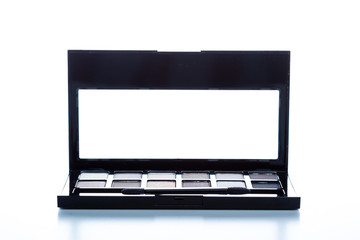 Decorative cosmetics isolated over white background. make up supplies