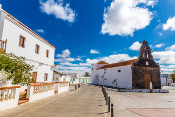 Church In Casillas Del Angel, Fuerteventura, Spain