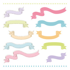 リボン・カラフル