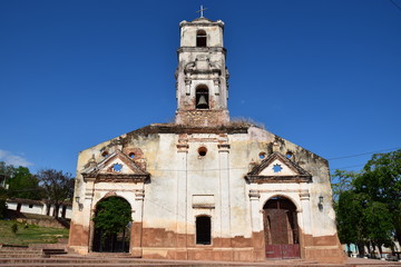 Fototapeta na wymiar Iglesia de Santa Ana in Trinidad