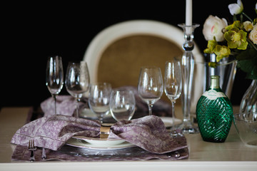 Beautiful table setting