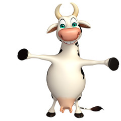 fun Cow funny cartoon character