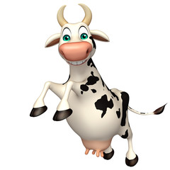fun Cow funny cartoon character