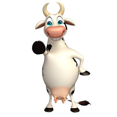 fun Cow funny cartoon character