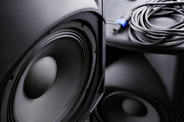 Speaker. Music.