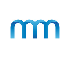 Colorful Letter M M Logo