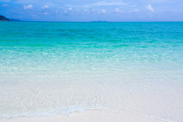 beach and tropical sea