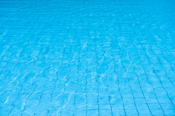Blue pool water background