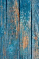 Rough blue wooden texture