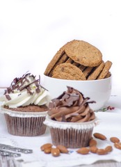 Muffin, cupcake,.Sweet. Desert