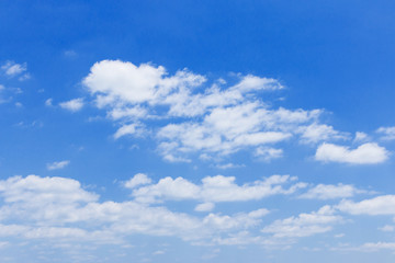 Fototapeta na wymiar blue sky and white cloud blackground