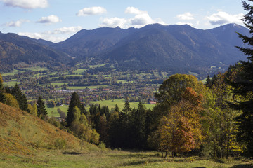 Fototapeta na wymiar Berge im Herbst