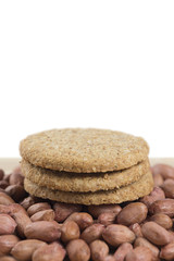 Peanut Butter Cookies on table