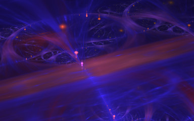 fractal nebula background
