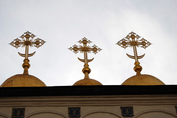 Moscow Kremlin. Color photo.